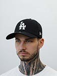 Бейсболка NEW ERA арт. 11405495 Los Angeles Dodgers MLB (черный)